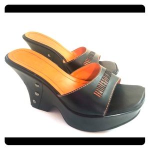 Harley Davidson Platform Heels